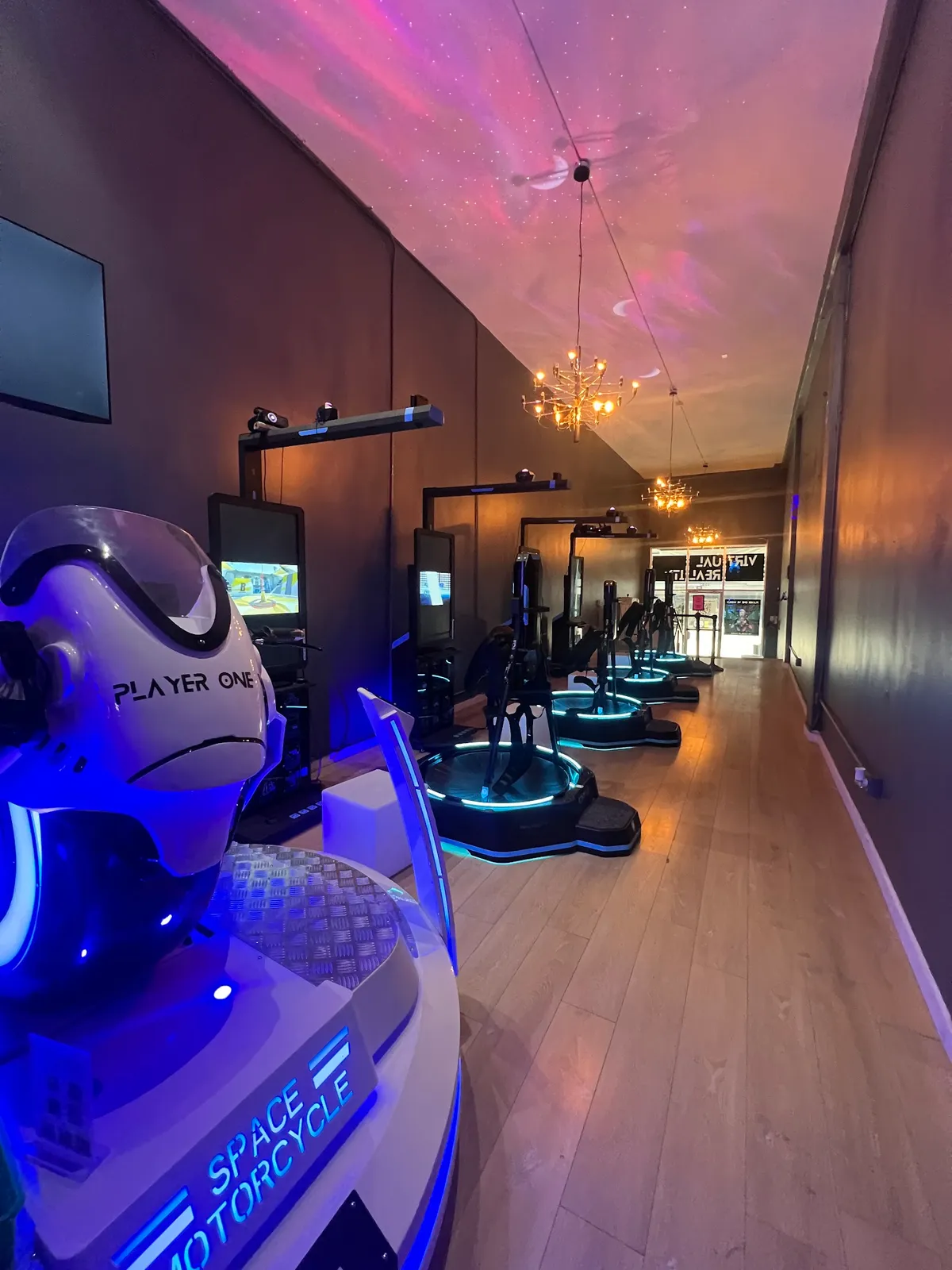 Player One VR World lobby