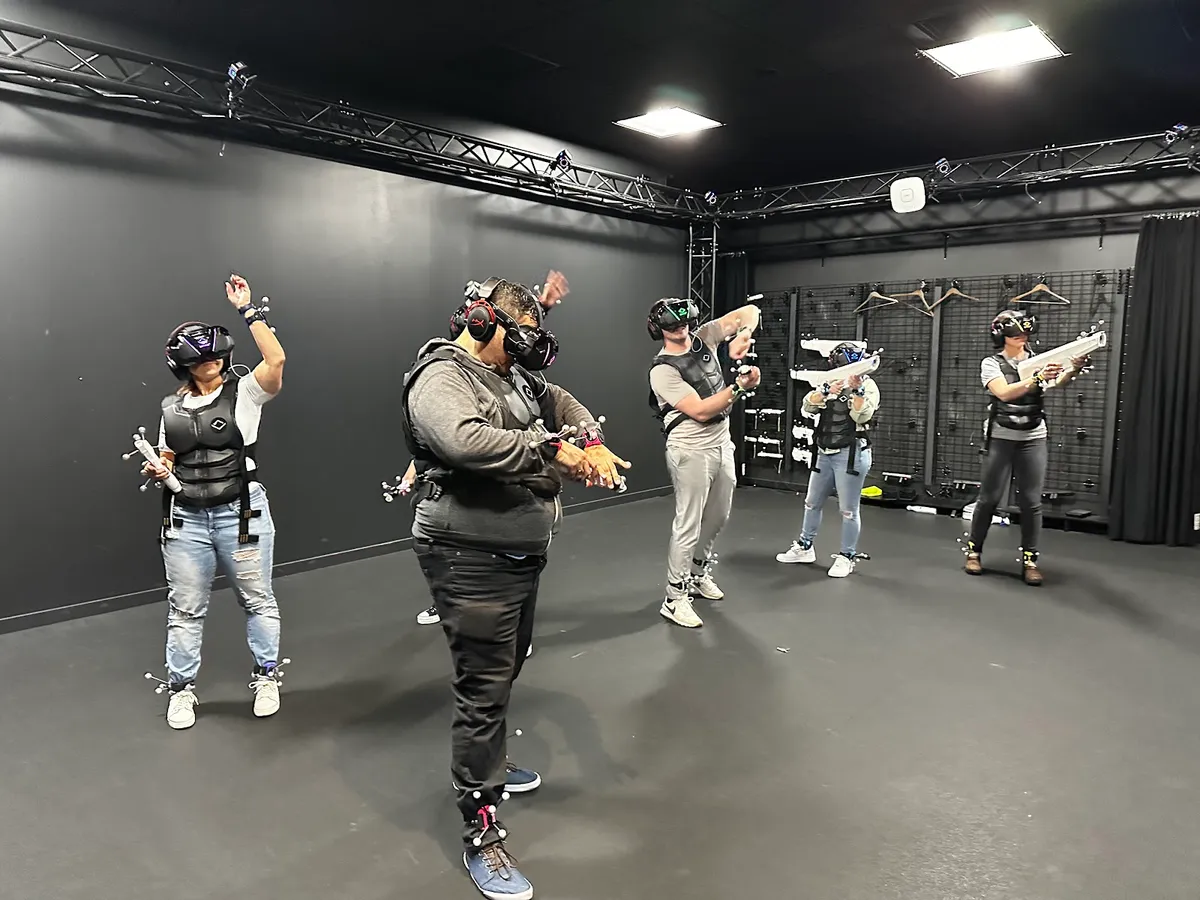 Sandbox VR group session